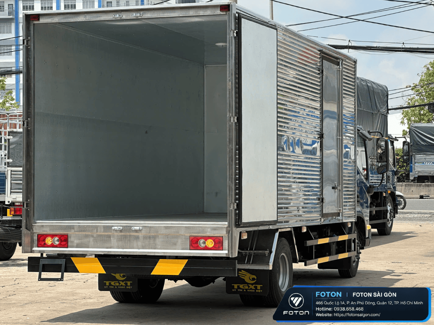 FOTON AUMARK S50 THÙNG KÍN TẢI 4T9 - 4.9T